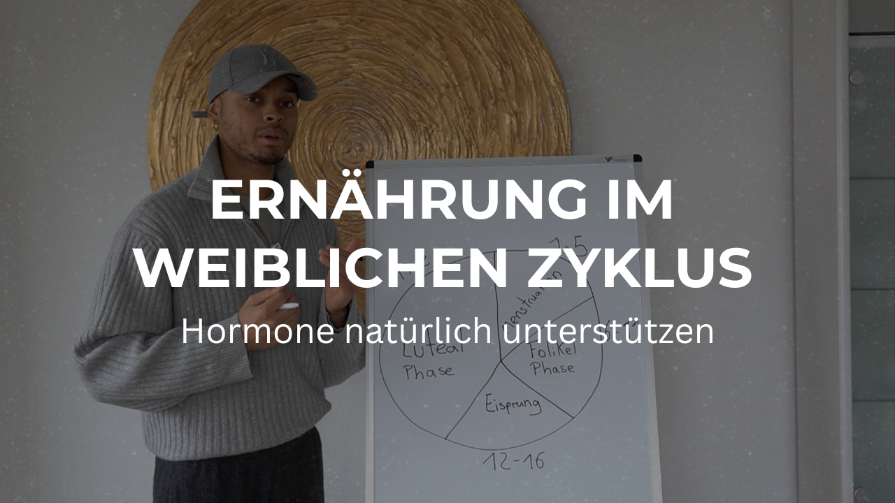 Ernährung im weiblichen Zyklus.